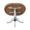 International Concepts Round 36 in Rd Top Ped Table, 12 in Leaf, Counter Ht, Hickory/Stone, 36 W, 48 L, 35.3 in H, Wood K41-36RXT-6B - alternate 8